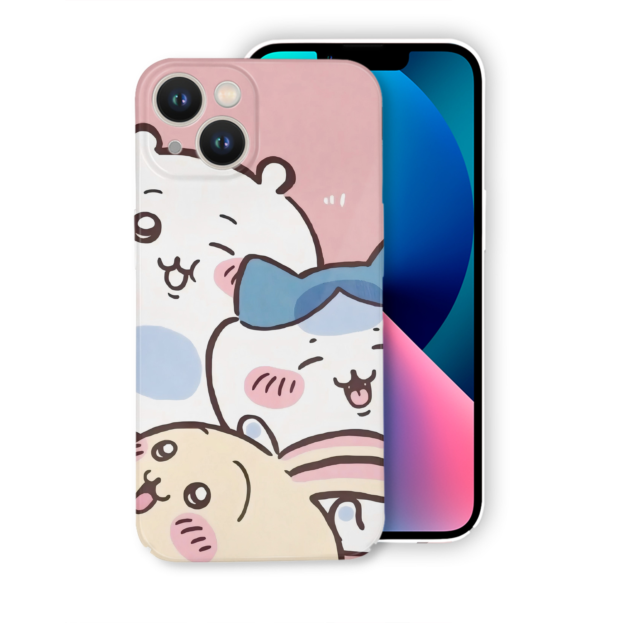 （画像用） ちいかわ Chii-kawa 【iPhone 14シリーズ対応】ハードケース